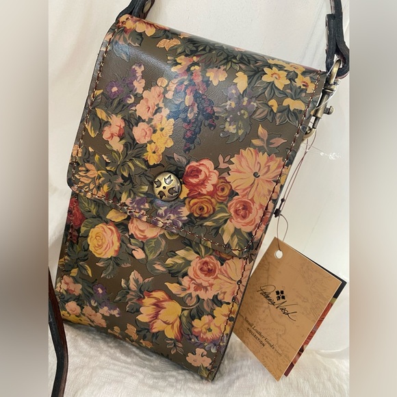 Patricia Nash * Rivalta * Floral Leather c/b • NWT! - Picture 6 of 8